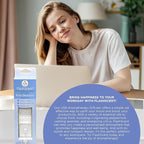 Belle Aroma® FlashScent™ USB Aromatherapy Bundle - for Car, Office, Home, and Travel - Includes 1 Pearl White Rose Geranium Oil Diffuser Kit, 1 Lavender FlashScent Essential Oil, and 7 Refill Pads