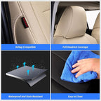 coverdream 2026 Rav4 Seat Covers Custom Fit for 2026 Toyota Rav4 Hybrid (SE,XSE) & PHEV GR Sport SUV,Full Set Luxury Waterproof Leather Car Seat Protector