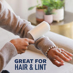 Scotch-Brite Everyday Clean Lint Roller, Scotch Brand Adhesive, Pet Hair & Lint Remover for Clothes, Furniture & Car, 4 in x 54.2 ft Each, 2 Pack, 190 Sheets Total