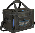 ZEEMO Large Collapsible Insulated Cooler Bag, 48 Cans Leakproof Soft-Sided Portable Cooler for Camping, Travel, Picnic, Beach, Backyard, Parties, Black