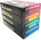 Air Spencer CS-X3 Air Freshener Refill Cartridge, 4-Pack Bundle (4 Different Scents)