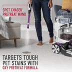 Hoover SmartWash Pet Automatic Carpet Cleaner with Spot Chaser Stain Remover Wand, FH53000PC + Hoover Everyday Solution, Deep Cleaning Carpet Shampoo, 128 oz Formula, AH30932