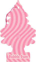 Little Trees Air Freshener Tree MTR0066 Bubble Gum Fragrance For Car Home Boat Caravan - Single Pack