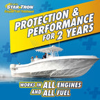 Star Tron Enzyme Fuel Treatment Concentrate – Designed to Help stabilize Gasoline and Support Ethanol Fuel Performance