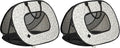 SportPet Designs Soft Sided Cat Carriers, Tan 20" (Pack of 2)