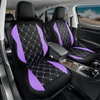 Road Comforts Seat Covers, Premium Leather Car Seat Covers Front Seat for Women Girls,Airbag Compatible, Automotive Seat Covers Universal Fit Most Cars,Vans,Truck,SUV