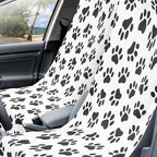 2 Pack Car Seat Towel Covers with Storage Bag 63 x 32 Inch Athletic Running Towel Seat Sweat Washable Non Slip Cover Gift for Car Outdoor Sport Activities (Dog Footprints)