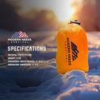 MODERN NEEDS Emergency Sleeping Bag Survival – Thermal Blanket & Bivy Sack | Emergency Bivy & Survival Blanket | Outdoor Sleeping Bag & Hiking Sleeping Bag | Sleeping Bags for Adults