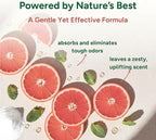 Good Natured Brand | Carpet Deodorizer & Freshener Powder | 31 oz Pet Odor Eliminator for Strong Odor & Pet Urine | Fresh Natural Pink Citrus Scent | Safe for Homes with Pets