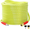 M MINGLE Pressure Washer Hose 50 FT x 3/8" - Replacement Power Wash Hose for Hot and Cold Water - High Pressure Hose with M22 14mm to 3/8 Inch Quick Connect Fittings - 4000PSI