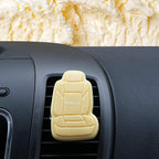 FH Group Air Freshener Vent Clips, Mini Car Seat Covers Design, (Vanilla Scent)-2PK