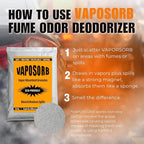 Natural Fume Eliminator: 50 lb. Granules Rids Chemical, Solvent & Gasoline Vapors