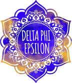 Delta Phi Epsilon - Mandala Air Freshener - 2/Pack