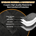 Dog Car Seat Cover for Back Seat Pet Cover for Dogs Waterproof Car Seat Protector Durable Nonslip Scratchproof Seat Covers for Cars SUV& Trucks