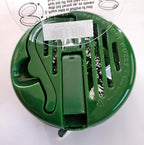 Bath and Body Works Green Shamrock Lucky Four-Leaf Clover Charm Gemstone Car Visor Fragrance Holder Easy To Open