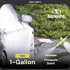 Sun Joe SPX-FCS1G Snow-Foam Pressure Washer Car-Wash Soap, 1 Gallon, Pineapple Scent