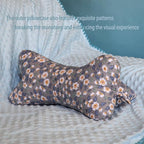 Neck & Cervical Pillows Dog Bone Shaped Travel Neck Pillows With Washable Removable Cover Have Loops On Either End For Car Bus Truck Driving Comfort Head Rest Support Neck Chiropractic Pillow ( Color