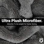 Platinum Microfiber Towels for Cars Extra Large Towel Set of 2 Drying Towels with Maximum Absorbency, Scratch Free Wash Towels for Detailing, Microfiber Cleaning Cloth Towel Kit