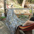 Poncho Liner Military Insulation Outdoor Camping Blanket for Travel, Beach, Grass, Picnic, Car Emergency, Outdoor, Survival