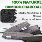 Marsheepy 6 Pack Activated Charcoal Odor Absorber Bags, Shoe Deodorizer insert and Shoe Odor Remover, 100% Natural Shoes Smell Remover，Shoe Odor Eliminatorr (60g X 6 PACK)