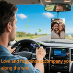 5-500pcs Custom Air Fresheners with Picture, Double Sided Car Air Freshener with 20 Scents, Personalized Gifts for Valentine's Day Birthday Anniversary (Rectangle)
