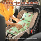 NCVI Car Seat Cooling Pad with Ice Packs, Car Seat Cooler & Stroller Cooling Mat for Baby Toddler Kids Pets, Insulated Summer Carseat Cover for Hot Weather Sun Protection