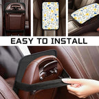 Car Armrest Cover Pad - Car Center Console Cushion Protector Against Pet Claws, Dirt and Sticky Fingers, Comfortable Auto Decor Accessory Fit for Sedan, Van, SUV