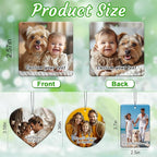 3-500Pcs Custom Air Fresheners with Picture - Personalized Double Sided Photo Text Logo Air Freshener for Car Hotel Business Event Promotion (General, Square)