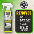 Chemical Guys Foaming Citrus Fabric Clean Carpet & Upholstery Cleaner, Ready to Use, Sprayable (for Carpets, Seats & Floor Mats), Safe for Cars, Home, Office, & More, 32 fl oz, Citrus Scent