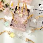 20 Pcs Star Shaped Car Fragrance Diffuser Bottle Bulk - Appreciation Gifts Set Hanging Glass Diffusers with Inspirational Message for Coworker Teacher Staff Thank You Gift (Employee)