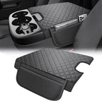 Center Console Cover Fit for 2007-2013 Silverado Tahoe Sierra Yukon Suburban Avalanche Jump Seat, Car Armrest Cushion, Middle Console Cover for Trucks, Arm Rest Pad with 2 Side Pockets