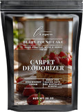 Lapew Berry Pound Cake Carpet Deodorizer Powder - Pet Safe Freshener for Vacuuming | Scented Odor Eliminator for Home | 36 oz
