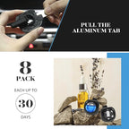 Car Air Freshener Vent Clips, 8 PK, 6 Ocean, 2 New Car Scent, Long Lasting Air Fresheners for Men & Women, Up to 240 Days, Odor Eliminator