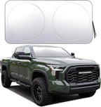 Windshield Sun Shade Car Window Shade UV Reflector Keeps Vehicle Cool Folding Sun Visor Heat and Sun Reflector (Ultra-Large 70 x 35 inches)