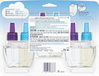 Febreze Plug In Air Freshener, Odor-Fighting Scented Oil Refill, Gain Moonlight Breeze, 3 Refills
