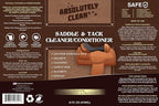 Absolutely Clean Amazing Saddle Soap Spray for Leather Cleaning & Tack Cleaner and Conditioner - Cleans Helmets, Clothing, Saddle Pads, Blankets & More - USA Made