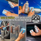 Chemical Guys JetSeal Sealant and Paint Protectant Kit with 2 Applicator Pads: Durable Synthetic Protection for Cars, Trucks, Motorcycles, RVs, and More, Creates High Gloss Mirror Shine Finish