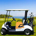 YOKYHOM Golf Cart Seat Covers for 2/4-Seater, Microfiber Seat Towel Blanket, Keeps Seats Cool, Clean & Comfortable, Fits EZGO, Club Car, Yamaha, 51"x31"