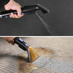 Carpet Cleaner Machine 11Kpa Strong Suction, New 450W Powerful Motor, Portable Upholstery Cleaner with Spot Cleaner, Stain Remover for Pet Accident, Rugs, Carpet and Upholstery Black (AU-C003)