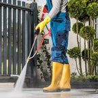 Pressure Washer Sand Gun Blaster Kit with Gun, 5000 PSI Sand Gun Blaster for Pressure Washer with Extension Wand & 4 PCS Replacement Nozzle & 1/4'' Quick Disconnect