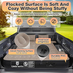 Umbrauto Built-in Pump Air Mattress for 5.5-5.8ft Short Truck Bed, Inflatable Full-Size Pickup Airbed for Ford F150, Chevy Silverado, GMC Sierra, Dodge Ram, Toyota Tundra, Nissan Titan Outdoor Camping