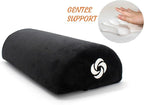 SAMSONITE - Half Moon Lumbar Support Pillow, Elevates Comfort, 100% Pure Memory Foam, Fits Most Seats
