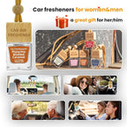 Car Air Freshener Hanging Diffuser – Long-Lasting Essential Oil Scent (Up to 60 Days) – Non-Toxic & Eco-Friendly – 2-Pack Auto Fresheners Made in USA