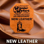 Wonder Wafers 75 count Air Fresheners Individually Wrapped, New Leather Fragrance