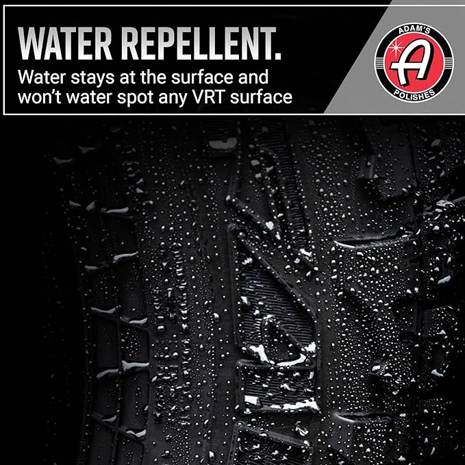 Adam's Polishes VRT Gallon - Vinyl, Rubber and Plastic Non-Greasy Long Lasting Super Shine Dressing for Tires, Trim and More, Safe for Cars, Trucks, SUVs, RVs & More