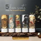 Aphrodite Hanging Car Air Freshener for Women, 100% Natural Essential Oils - 60 Days Lasting Car Scent by House of Olympus - Made in USA