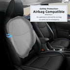 AOMSAZTO Car Seat Covers for Toyota Corolla 2020 2021 2022 L,LE, Car Seat Cover Full Set Waterproof, Custom Fit Full Set Faux Leather Black