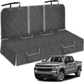 sportuli Dog Car Seat Cover Replace for Ford F150 and Dodge Ram 1500, 600D Oxford Cloth Heavy Duty Waterproof Non Slip Pet Truck Back Bench Seat Cover, Fit for All Full-Size Trucks (Full-Size Truck)