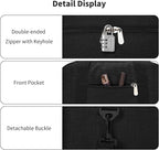 Small Gym Bag Carry On Bag - 12 in Mini Duffle Bag Lightweight for Overnight Travel-Black