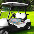 ENYORSE Golf Cart Seat Covers - Ethnic Style Golf Cart Towel Blanket for 2/4 Seater, Soft & Breathable Microfiber, Keeps Seats Cool & Comfortable, 51”x31”, Fits EZGO/Yamaha/Club Car